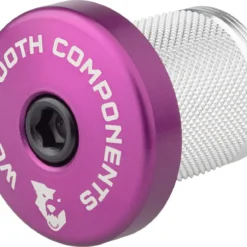 Wolf-tooth Wolf Tooth Compression Plug With Integrated Spacer Stem Cap 1 1/8'' Purple