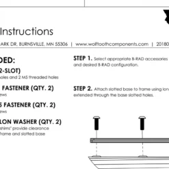 Wolf-tooth Wolf Tooth B-RAD 2 Slot Base Black -Sram Bike Shop 206777560b9f664907ef0.76065654