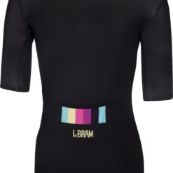 LeBram Aubisque Women's Short Sleeve Jersey Sky Black Adjusted Cut -Sram Bike Shop 2081134619d7e69dec3a8.18976336