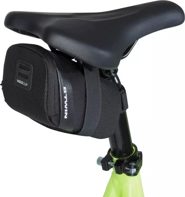 BTwin 500 Saddle Bag Black 3 BTwin 500 Saddle Bag Black - Image 3