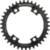 Wolf-tooth Wolf Tooth 110 BCD Asymmetric 4-Bolt Shimano Chainring Drop-Stop B Black