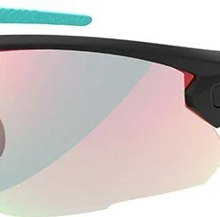 Demetz Track Sunglasses Matte Black / Photo Red