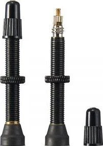 Pair Of Ritchey Presta Tubeless Valves Black 1 Pair Of Ritchey Presta Tubeless Valves Black