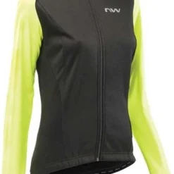 Northwave Reload Sp Women's Waterproof Jacket Black Fluo Yellow