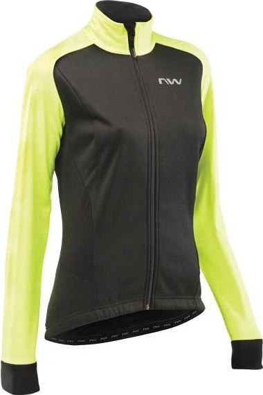 Northwave Reload Sp Women's Waterproof Jacket Black Fluo Yellow 1 Northwave Reload Sp Women's Waterproof Jacket Black Fluo Yellow
