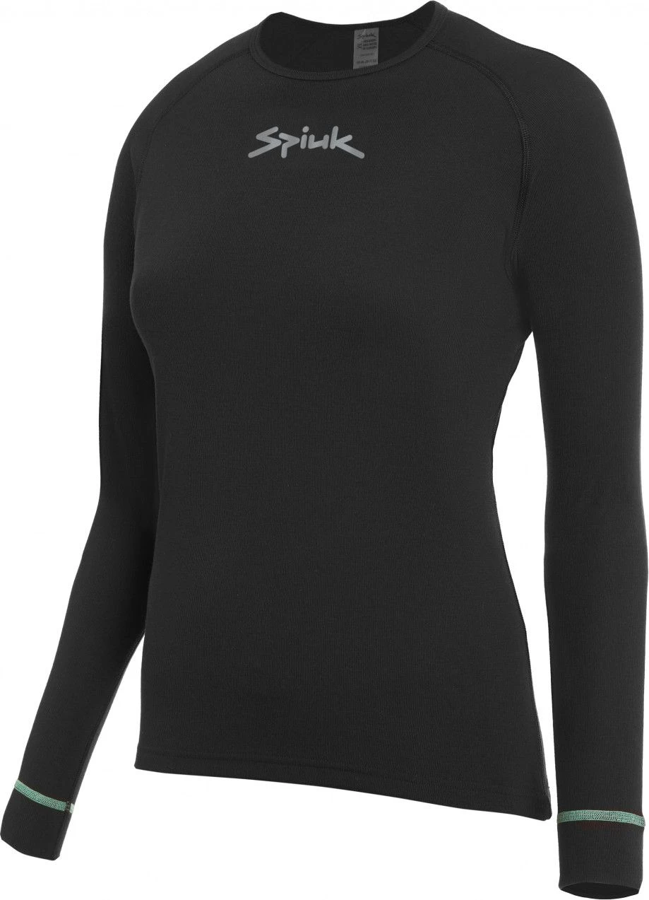 Spiuk Anatomic Women's Long Sleeve Jersey Black 1 Spiuk Anatomic Women's Long Sleeve Jersey Black