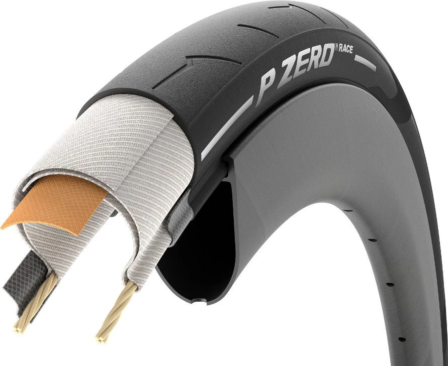 Pirelli P Zero Race 700 Mm Tubetype Soft TechBelt SmartEvo Edition Yellow Road Tire 4 Pirelli P Zero Race 700 Mm Tubetype Soft TechBelt SmartEvo Edition Yellow Road Tire - Image 4