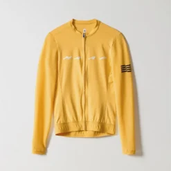 MAAP Evade Pro Base Amber Women's Long Sleeve Jersey Yellow -Sram Bike Shop 2128798613b76958d8ae0.56059405