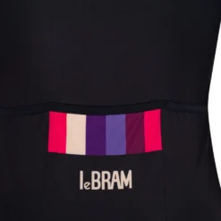 LeBram Aubisque Women's Short Sleeve Jersey Sky Black Adjusted Cut -Sram Bike Shop 21343196153b81b7f1471.36617486