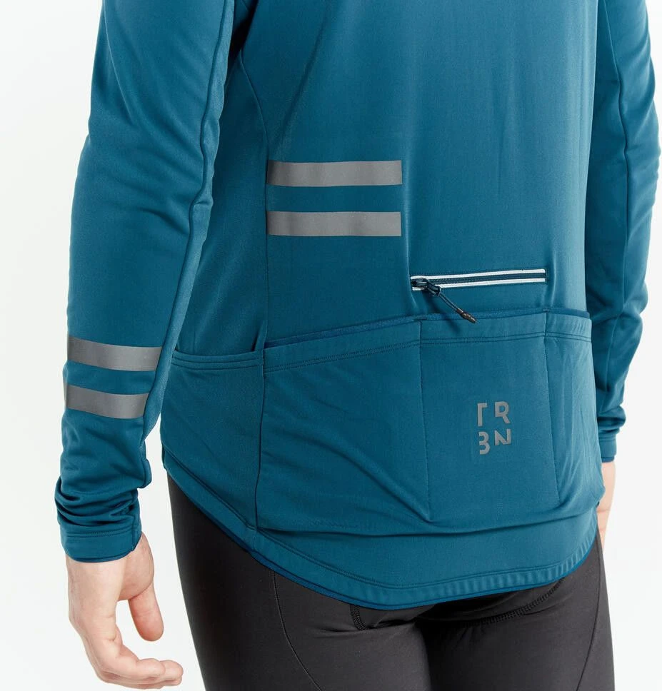 Triban RC500 Shield Long Sleeve Jersey Green 5 Triban RC500 Shield Long Sleeve Jersey Green - Image 5