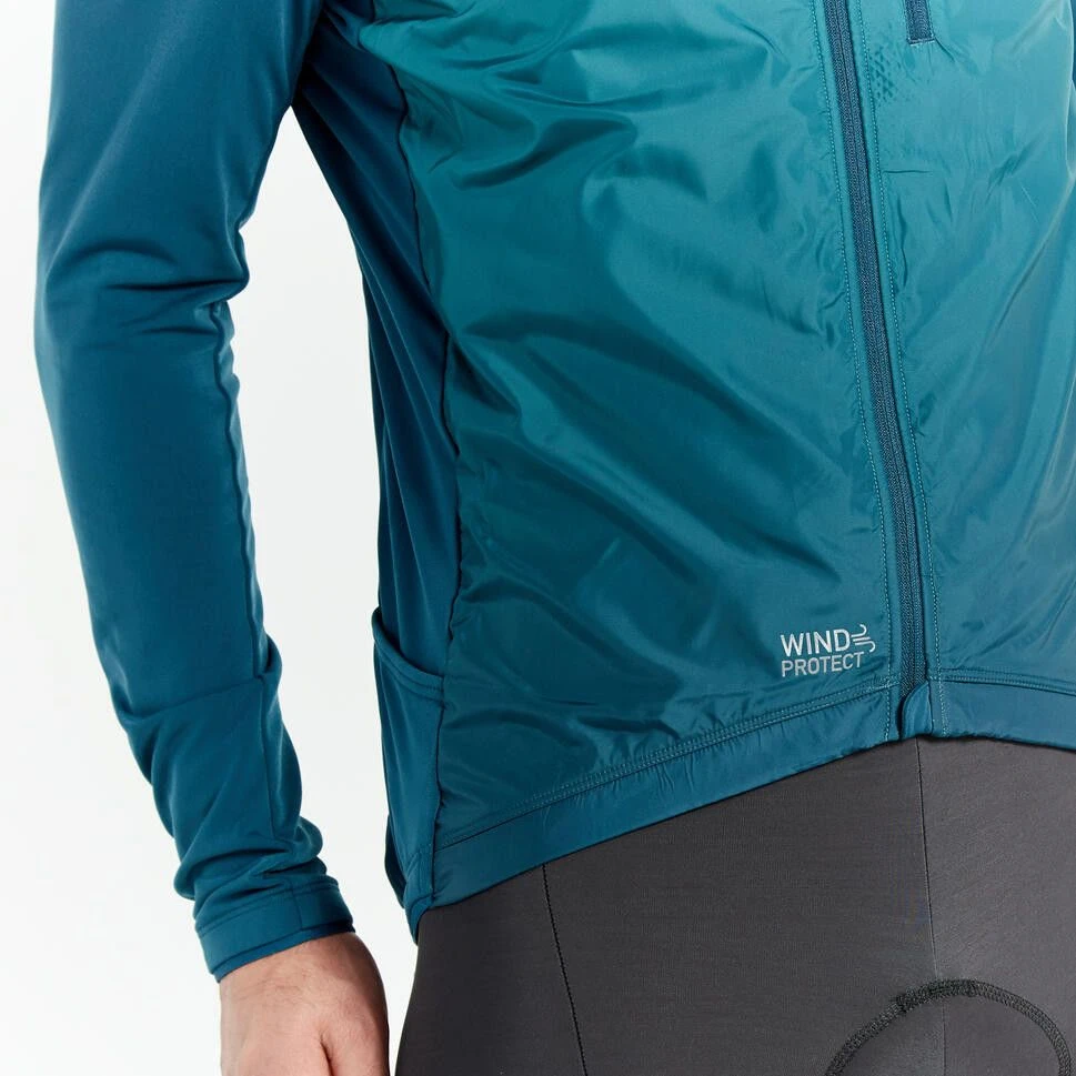 Triban RC500 Shield Long Sleeve Jersey Green 6 Triban RC500 Shield Long Sleeve Jersey Green - Image 6