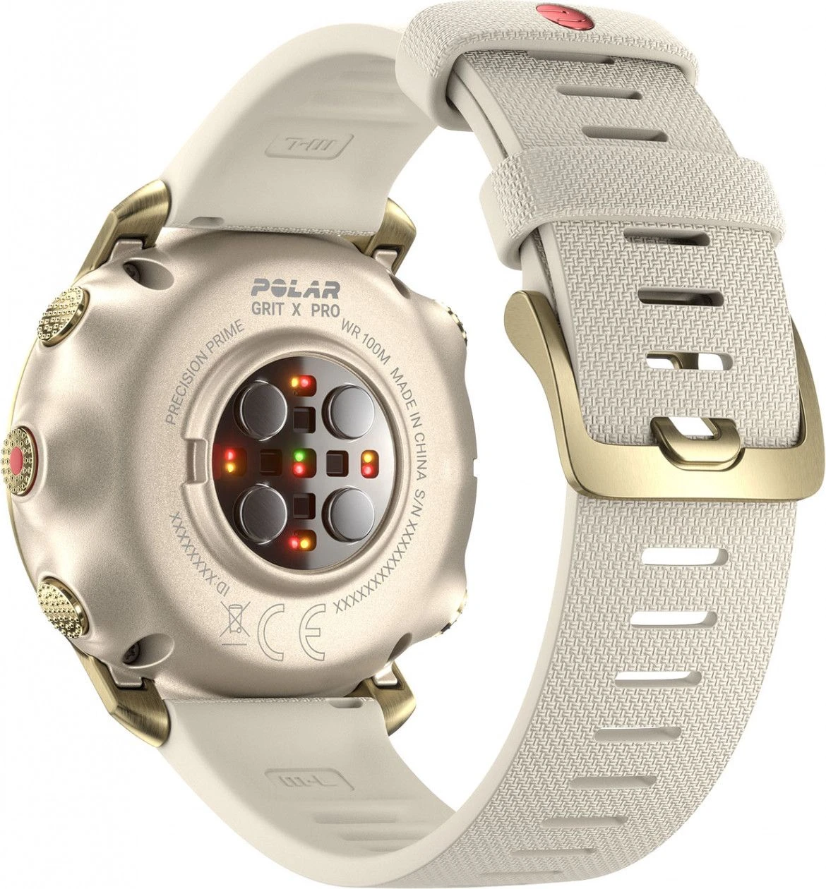 Polar Grit X Pro GPS Watch White / Gold 2 Polar Grit X Pro GPS Watch White / Gold - Image 2