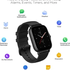 Amazfit GTS 2E Sport Watch Obsidian Black 9 Amazfit GTS 2E Sport Watch Obsidian Black -Sram Bike Shop 21558596188fc22305037.33209653