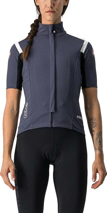 Castelli Women's Jacket Gabba Ros Jersey Dark Blue / Pink 1 Castelli Women's Jacket Gabba Ros Jersey Dark Blue / Pink
