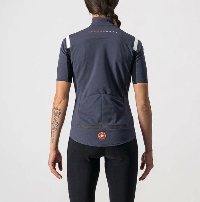 Castelli Women's Jacket Gabba Ros Jersey Dark Blue / Pink 2 Castelli Women's Jacket Gabba Ros Jersey Dark Blue / Pink - Image 2