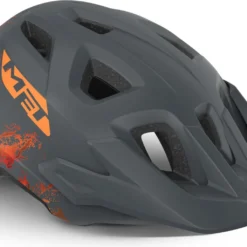 MET Eldar Kid's Helmet Gray Orange Mat 2022 13 MET Eldar Kid's Helmet Gray Orange Mat 2022 -Sram Bike Shop 2174109619ca6da460074.34536894
