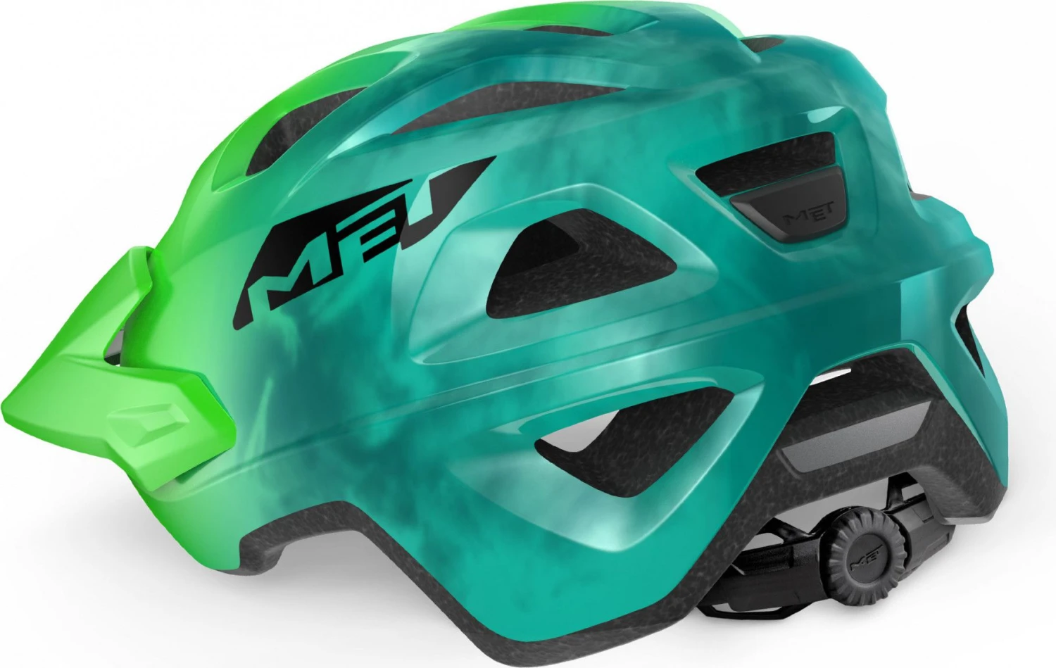 MET Eldar Kid's Helmet Gray Orange Mat 2022 3 MET Eldar Kid's Helmet Gray Orange Mat 2022 - Image 3