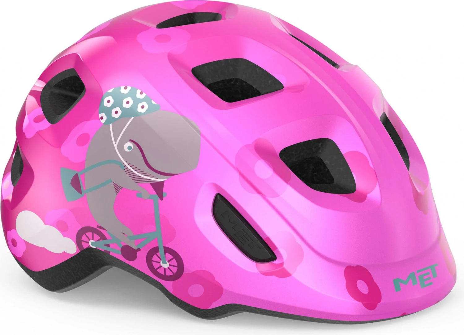 MET Hooray Mips Children's Helmet Shiny Pink 3 MET Hooray Mips Children's Helmet Shiny Pink - Image 3