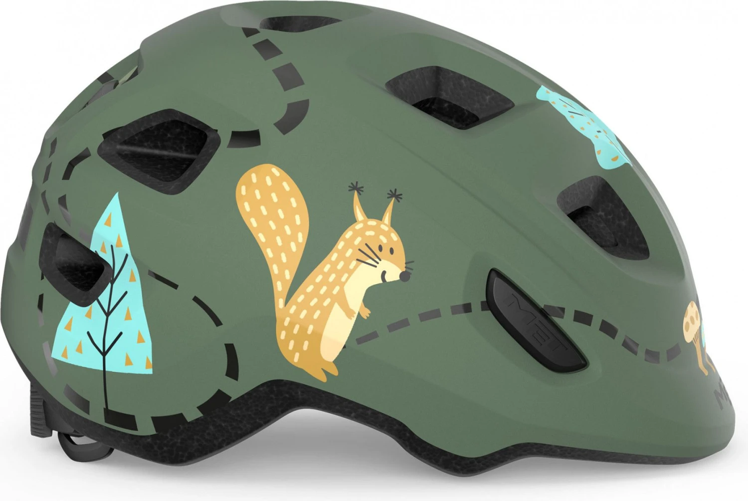 MET Hooray Mips Kids Helmet Shiny Green 2 MET Hooray Mips Kids Helmet Shiny Green - Image 2