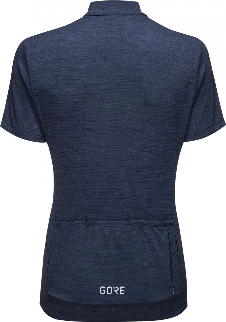 Gore Wear C3 Women's Short Sleeve Jersey Blue 2 Gore Wear C3 Women's Short Sleeve Jersey Blue - Image 2