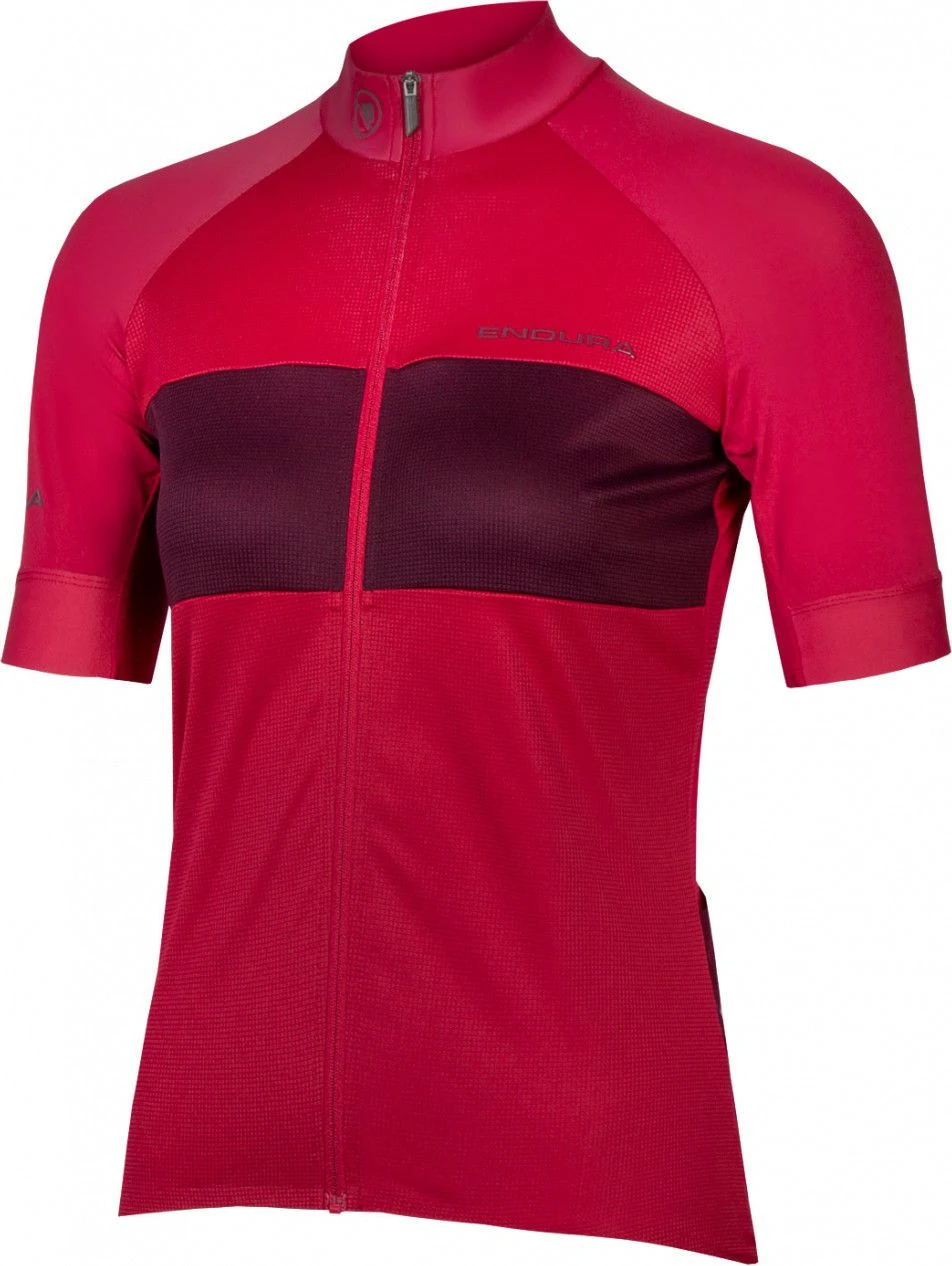 Endura FS260-Pro II Women's Short Sleeve Jersey Coral N On 3 Endura FS260-Pro II Women's Short Sleeve Jersey Coral N On - Image 3