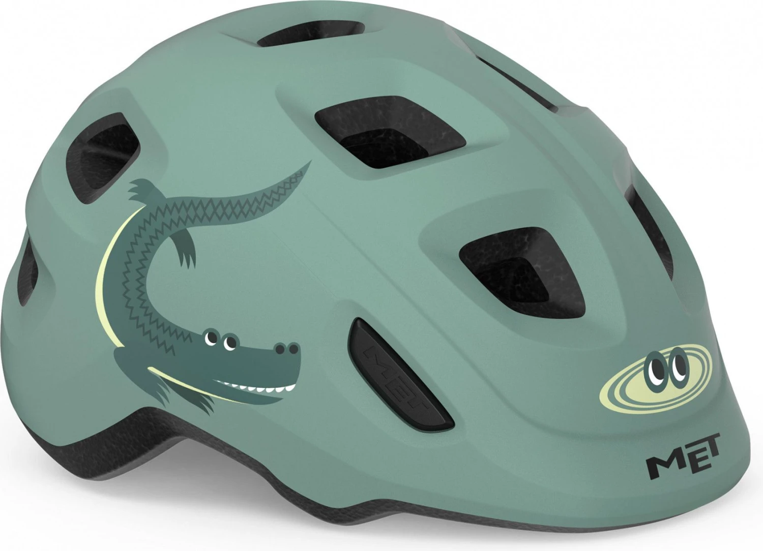 MET Hooray Child Helmet Black Red 3 MET Hooray Child Helmet Black Red - Image 3