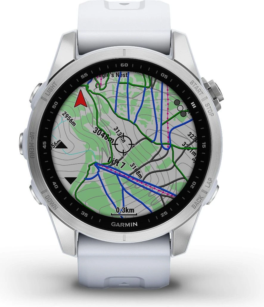 Garmin Fenix 7S Sport Watch Silver White 2 Garmin Fenix 7S Sport Watch Silver White - Image 2