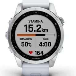 Garmin Fenix 7S Sport Watch Silver White 9 Garmin Fenix 7S Sport Watch Silver White -Sram Bike Shop 218570561e03ae537e281.83379514