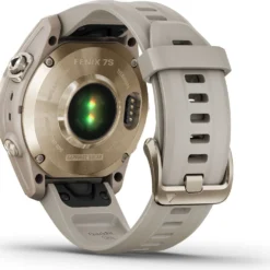 Garmin Fenix 7S Sapphire Solar Titanium Sport Watch Light Gold / Beige -Sram Bike Shop 218570661e03d3b1ed9e4.74648806