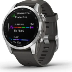 Garmin Fenix 7S Sport Watch Silver / Dark Grey