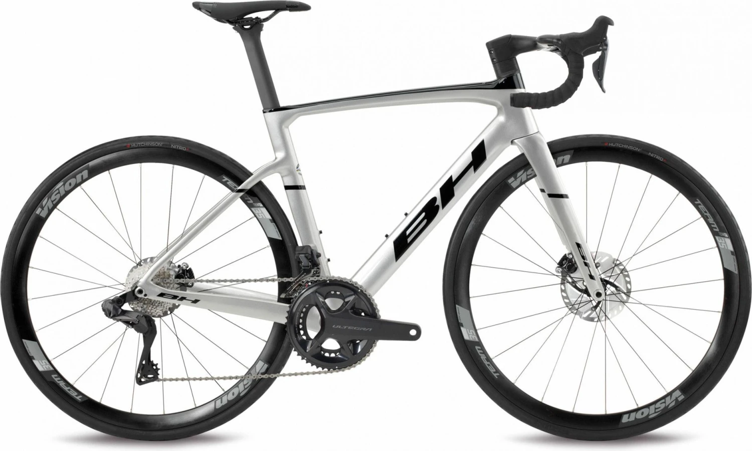 BH RS1 4.5 Shimano Ultegra Di2 12V 700 Mm Grey / Black 2022 1 BH RS1 4.5 Shimano Ultegra Di2 12V 700 Mm Grey / Black 2022