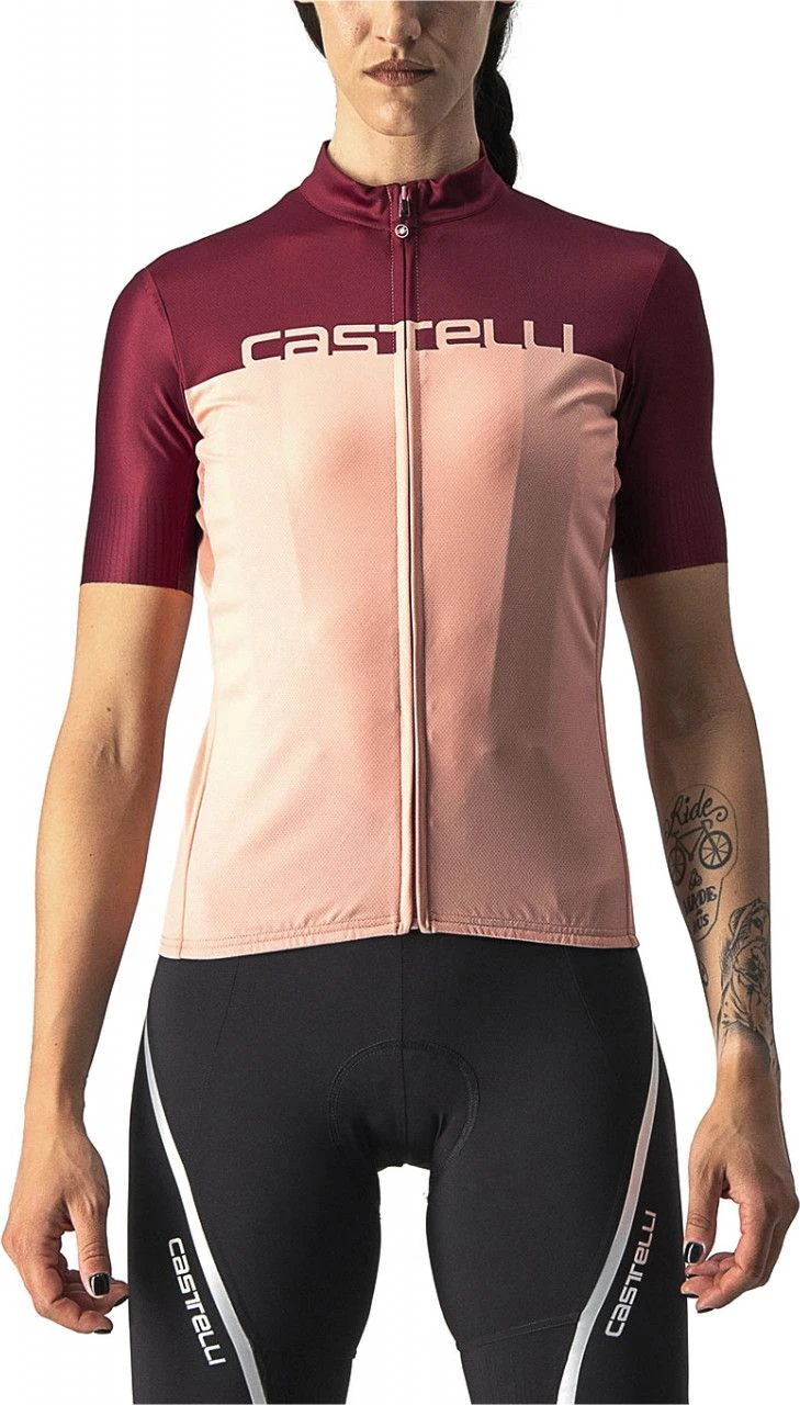 Castelli Velocissima Jersey Red / Pink 4 Castelli Velocissima Jersey Red / Pink - Image 4