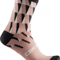 Castelli Pendio 12 Socks Orange / Black