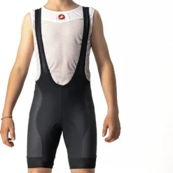 Castelli Competizione Kids Shorts Black / White