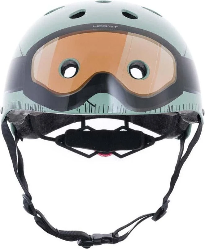 Hornit Commander Helmet Green / Black 2 Hornit Commander Helmet Green / Black - Image 2