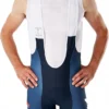 Santini X Trek Segafredo Replica Bib Shorts Dark Blue