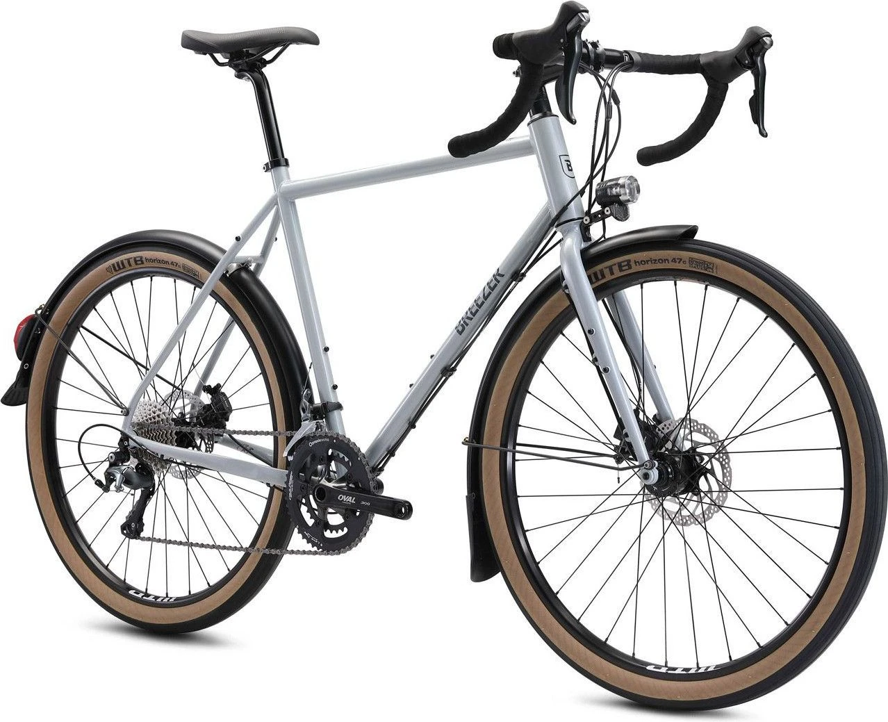 Gravel Bike Breezer Doppler Pro+ Shimano Tiagra 10V 650b White 2022 2 Gravel Bike Breezer Doppler Pro+ Shimano Tiagra 10V 650b White 2022 - Image 2