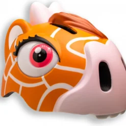 Crazy Safety Giraffe Children's Helmet Brown