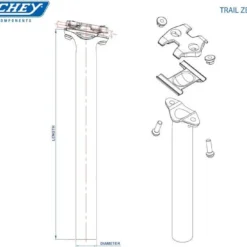 Seatpost Ritchey WCS Aluminum Recess 0mm Matt Black 5 Seatpost Ritchey WCS Aluminum Recess 0mm Matt Black -Sram Bike Shop 4365105cdc0ea58ef076.85336194