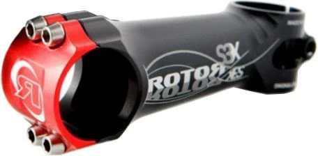 ROTOR Road / MTB S3X Stem +/-6° Red Cap 1 ROTOR Road / MTB S3X Stem +/-6° Red Cap