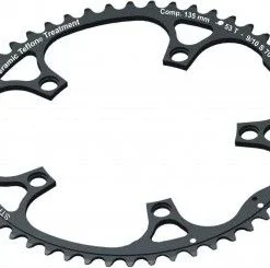 STRONGLIGHT External Chainring Campagnolo 135mm 50 Teeth CT² 11 Speed Black