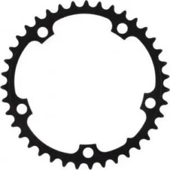 ROTOR Road Chainring Internal Round NoQ 110mm BCD Black