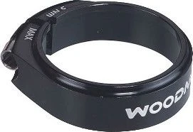 WOODMAN Seat Clamp DEATHGRIP SL Ti Black 1 WOODMAN Seat Clamp DEATHGRIP SL Ti Black
