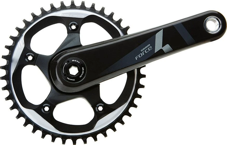 SRAM 2016 Crankset FORCE1 GXP BB (Not Included) 42T Black 1 SRAM 2016 Crankset FORCE1 GXP BB (Not Included) 42T Black