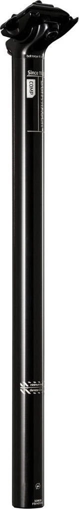 BONTRAGER Seatpost Comp 8mm Offset Black 2 BONTRAGER Seatpost Comp 8mm Offset Black - Image 2