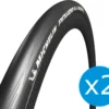 MICHELIN POWER ALL SEASON Road Tyres 700x28c Folding Black Bundle