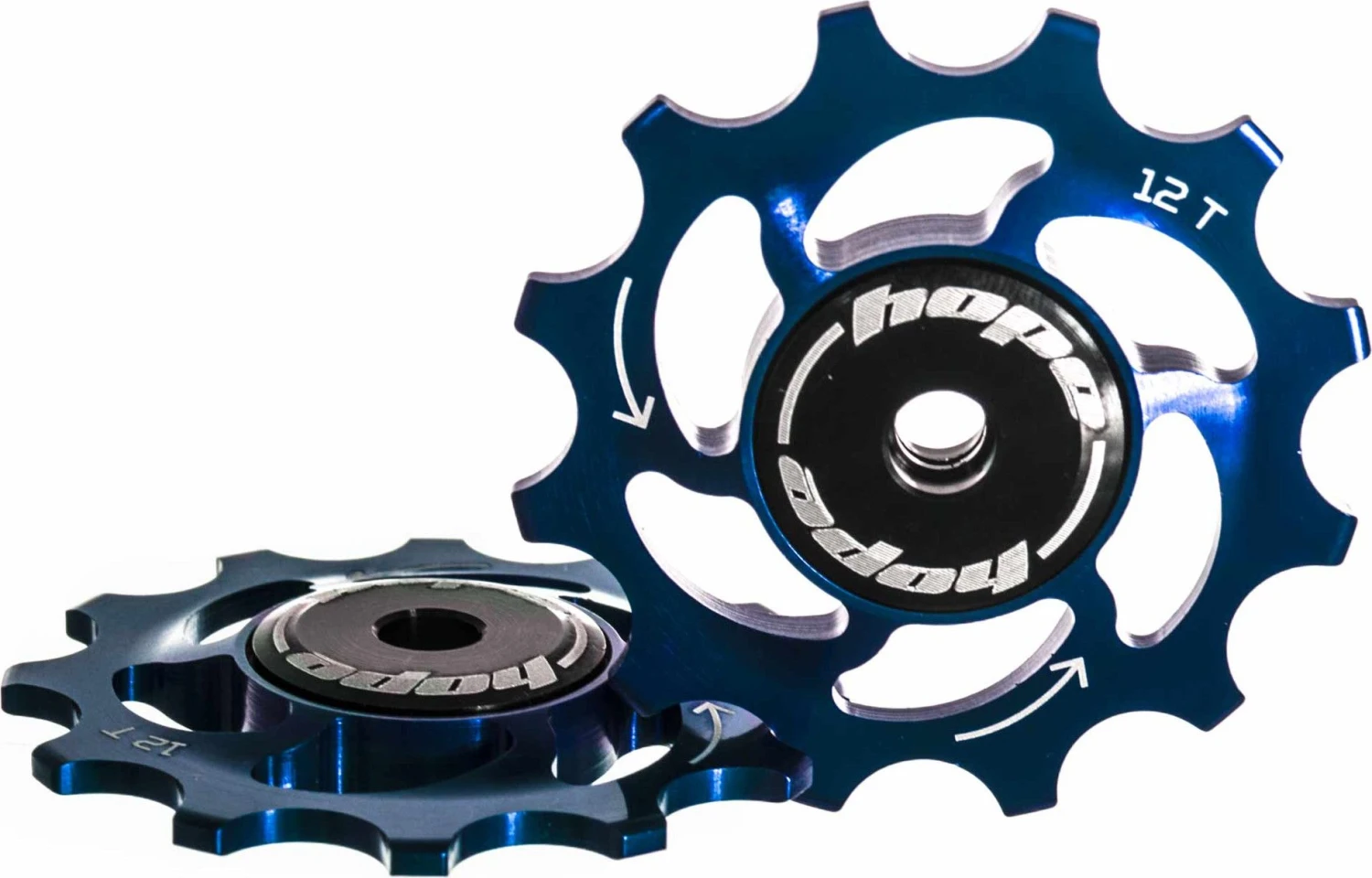 HOPE Pair Of Jockey Wheels 12T/Sram 11 Speed Blue 1 HOPE Pair Of Jockey Wheels 12T/Sram 11 Speed Blue