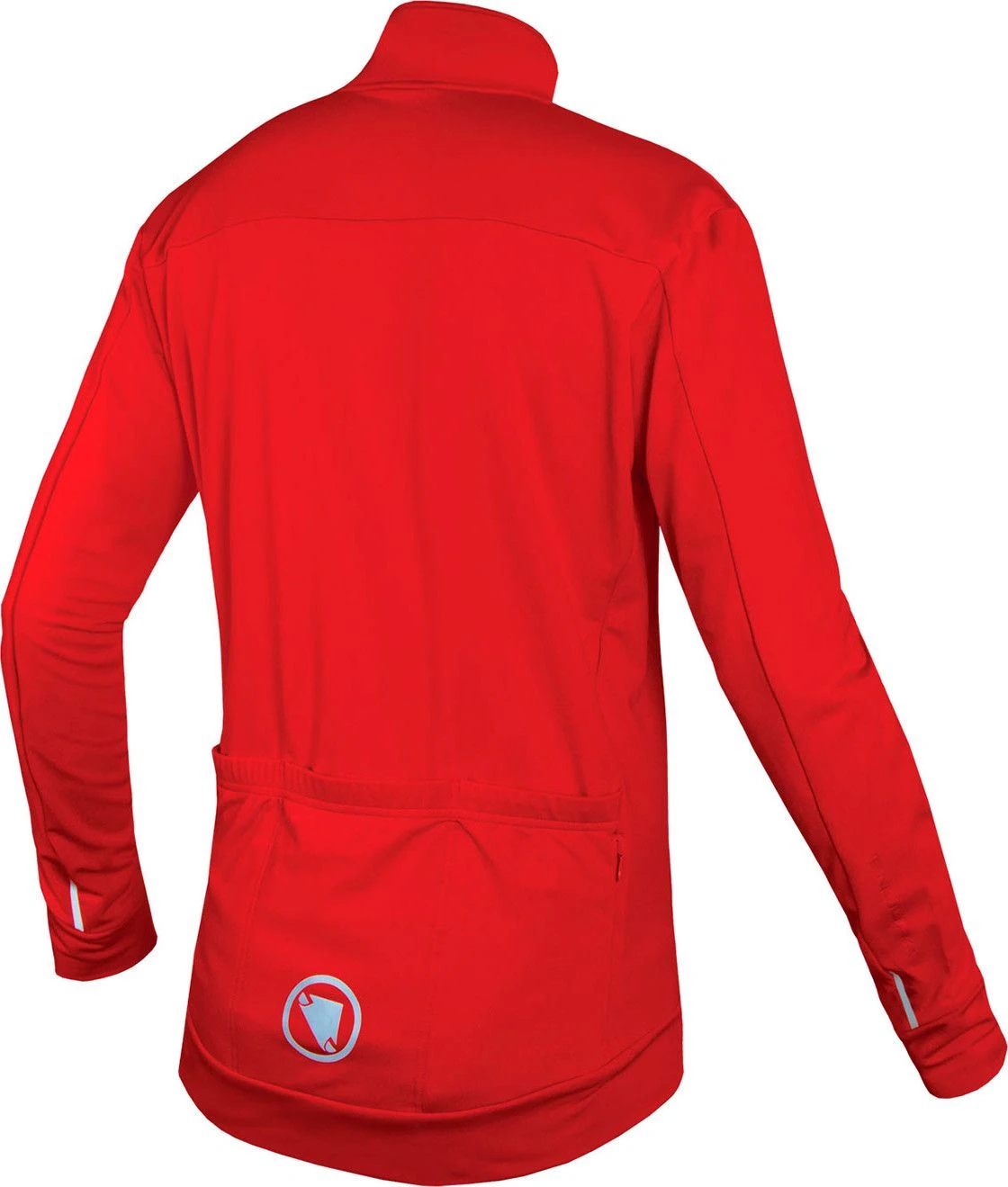 Endura Roubaix Xtract Long Sleeve Jersey Red 2 Endura Roubaix Xtract Long Sleeve Jersey Red - Image 2
