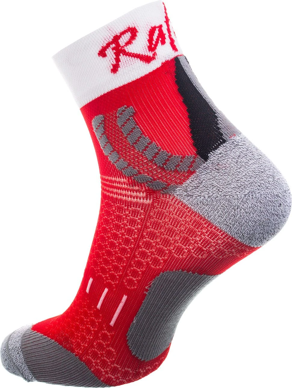 Rafa'l Nairobie Socks Red White 2 Rafa'l Nairobie Socks Red White - Image 2