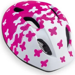 MET Super Buddy Butterfly Helmet White Pink
